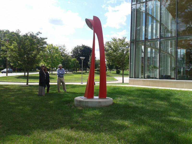 Eastern Connecticut Univ Ferreira sculpture 2019-08-17